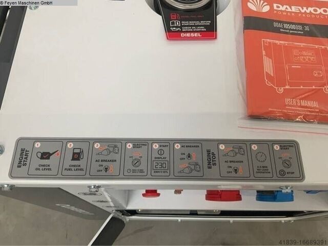 Генераторная установка DAEWOO DDAE10500DSE-3G