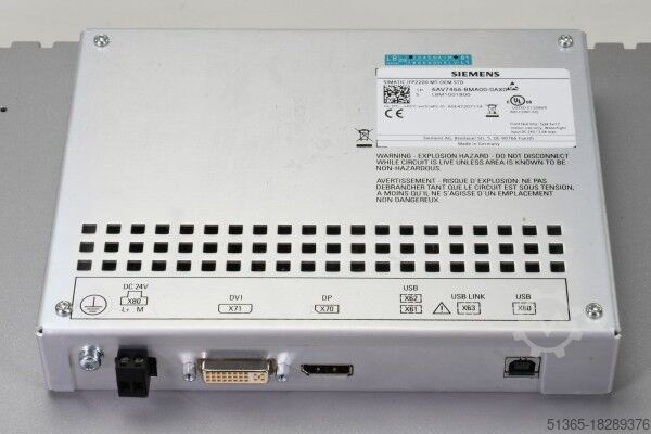 Плоская панель, FS:01 Siemens 6AV7466-8MA00-0AX0