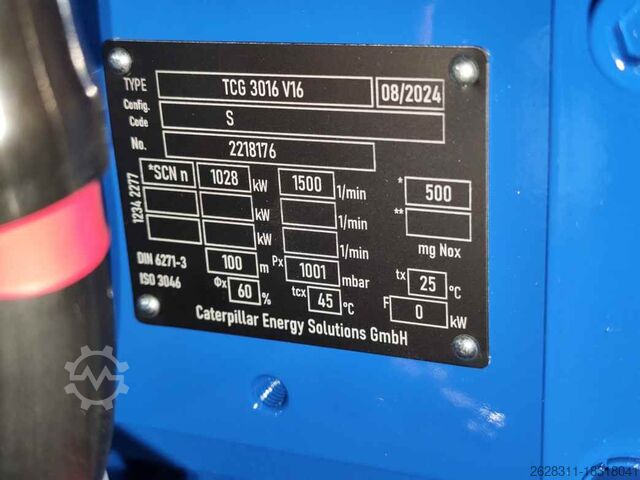 Газогенератор, когенерация, ТЭЦ, BHKW MWM OEM EMC G1000