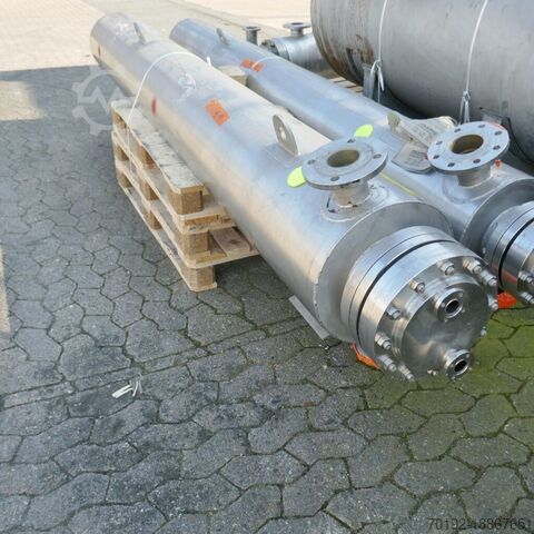 Теплообменник Willhelm Deller площадью 11,5 м² из V4A  