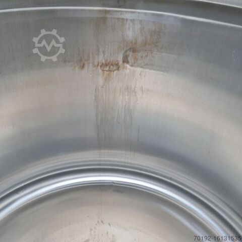 Нагреваемый/охлаждаемый сосуд под давлением объемом 2900 литров из V4A с пропеллерной мешалкой  