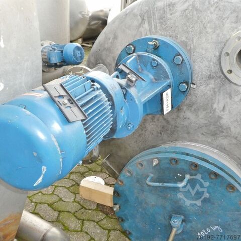 2750-литровый нагреваемый/охлаждаемый сосуд под давлением из V4A  