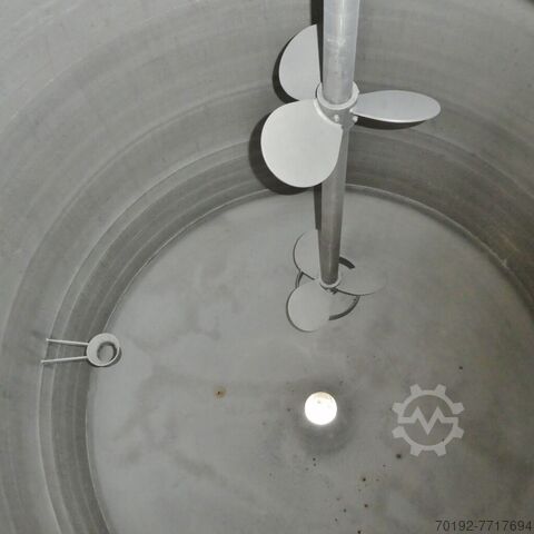 2750-литровый нагреваемый/охлаждаемый сосуд под давлением из V4A  