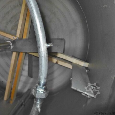 Сосуд под давлением объемом 3860 литров из V4A с балочной мешалкой  