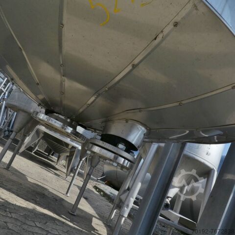 1150-литровый нагреваемый/охлаждаемый сосуд под давлением из V4A  