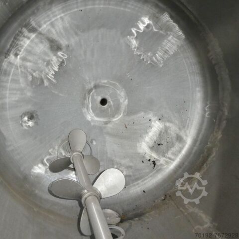 Нагреваемый/охлаждаемый сосуд высокого давления объемом 3500 литров, изготовленный из V2A  