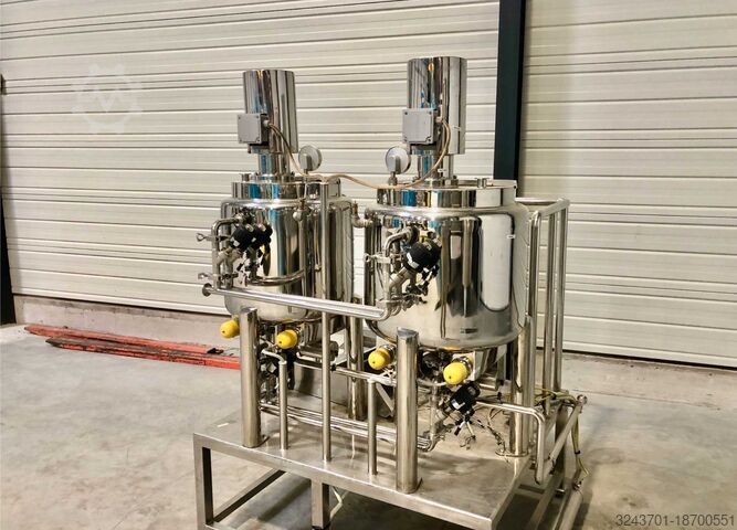 Миксер - емкость из нержавеющей стали - 100 литров ZHEJIANG WENZHOU 