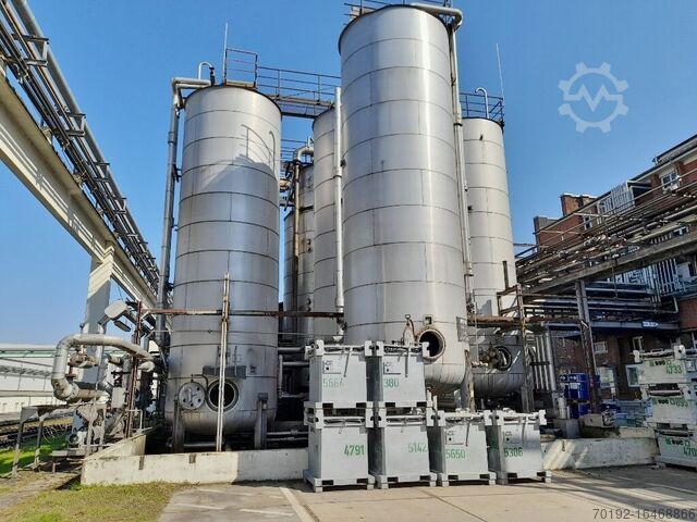 Напорный бак объемом 60000 литров с возможностью нагрева/охлаждения из V2A  