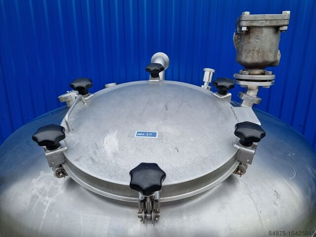 Бак из нержавеющей стали с мешалкой ATEX Waldner GmbH 