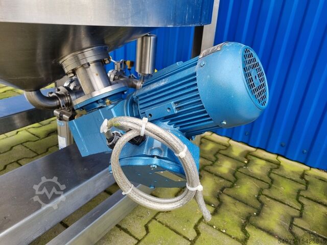 Бак из нержавеющей стали с мешалкой ATEX Waldner GmbH 
