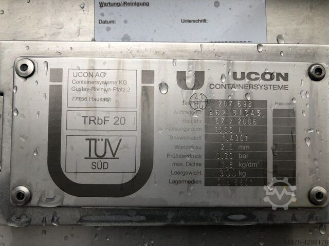 Резервуар UCON 