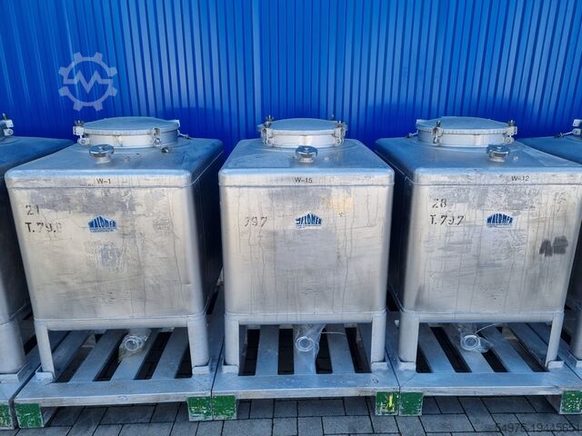 Контейнер-цистерна из нержавеющей стали для транспортировки  