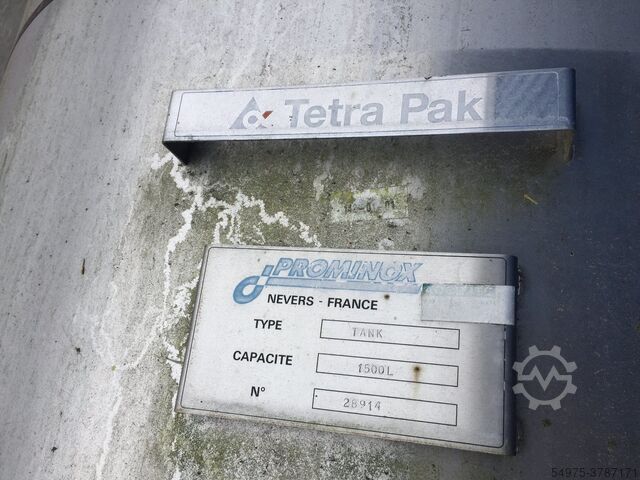 Изолированный резервуар для хранения из нержавеющей стали Prominox 