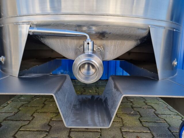 Бак с мешалкой из нержавеющей стали Inox Behälter GmbH SPBA1000RWP