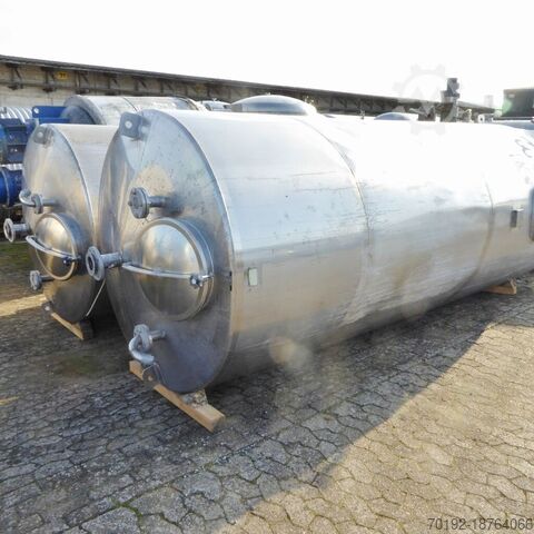 Резервуар объемом 10 190 литров, изготовленный из V2A  