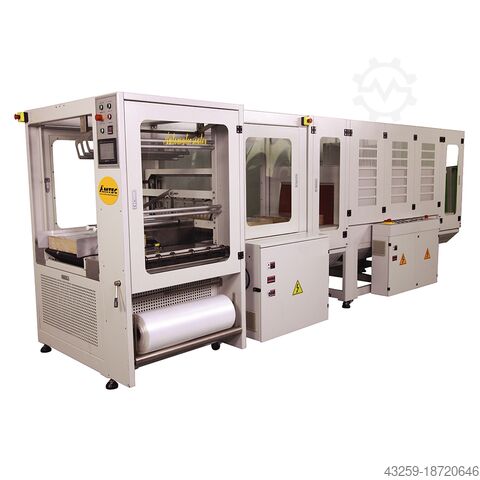 Упаковщик рукавов, включая термоусадочный туннель AMTEC SLV S10 BO