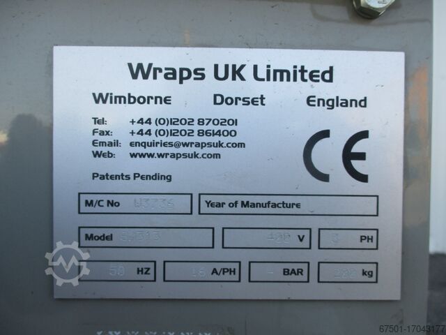 Термоусадочная система Термоусадочный туннель для пленки WRAPS UK limited (2899)