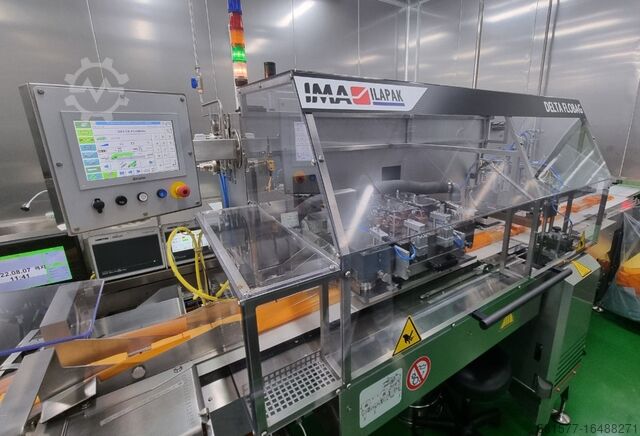Горизонтальная упаковочная машина для обертывания потока IMA ILAPAK DELTA 3000