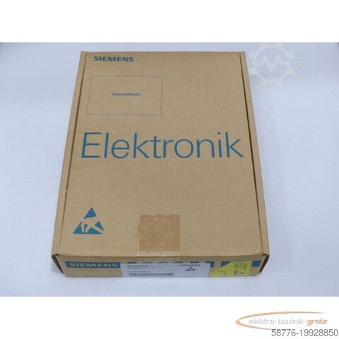 Компонент Siemens Siemens 6SC6500-0BC01 Simodrive 650 FBG Spindelpositionierung E Stand D -  - in versiegelter OVP