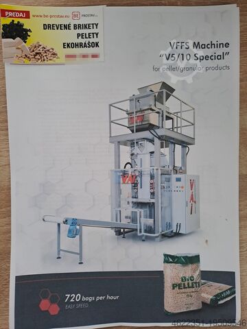 Упаковочная машина для пеллет VAI V5-10 Vai Advanced Packing Technology VFFS Machine V5/10 Special