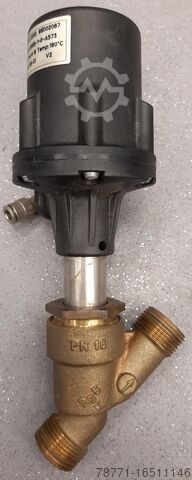 Шаровой поршневой клапан с угловым седлом 2/2-Way Gemü 5700388-01