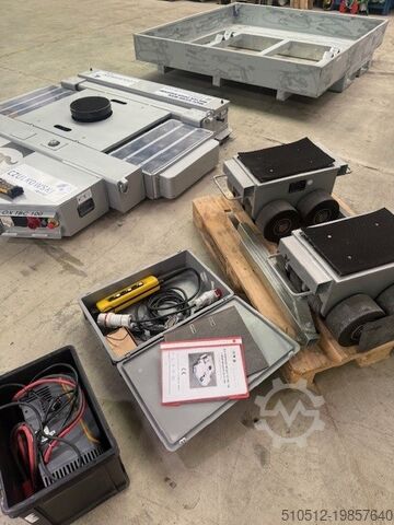 Шасси для тяжелых нагрузок, электрическое шасси, OX Robot TBC 100