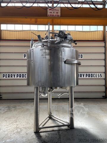 Бакомикс тип MV-2000, резервуар для вакуумной предварительной обработки из нержавеющей стали, 2000 л BECOMIX MV-2000