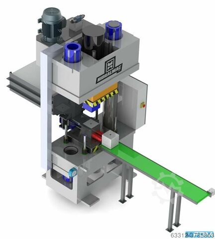 Одностоечный пресс - гидравлический Hidralmac 150 Tonnen Mineralsteinpresse Salzpresse