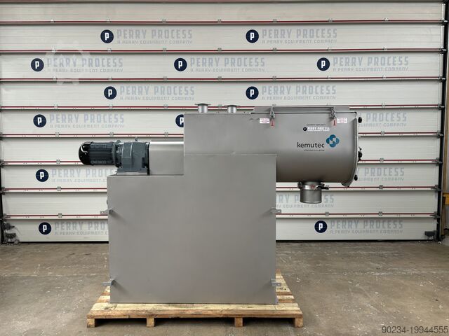 Б/у ленточный смеситель Kemutec из нержавеющей стали, 400 литров KEMUTEC 400 Litre