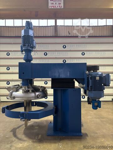 Б/у 700-литровый вакуумный смеситель тройного действия из нержавеющей стали Molteni модель MPME700SV Molteni MPME700SV-TDS