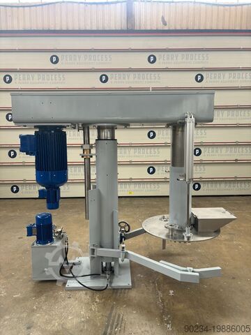 Б/у диспергатор из нержавеющей стали Enrico Molteni модель ED30. Molteni ED30