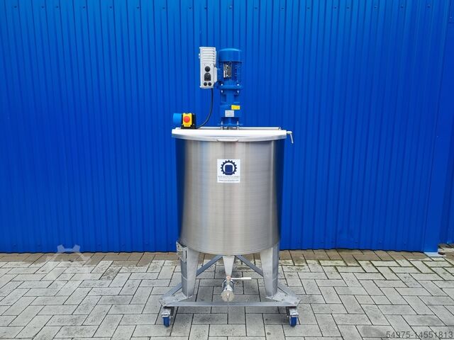 Чаша из нержавеющей стали с якорной мешалкой  