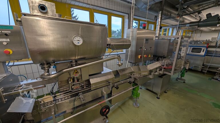 Линия розлива и закрутчик крышек Kugler K 54 R mit K 708