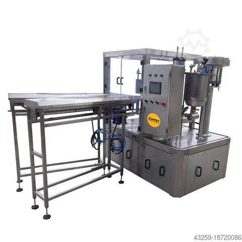 Вращающаяся горизонтальная упаковочная машина AMTEC HPFS ROTO 500-DOY