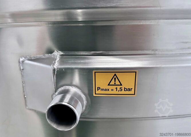 Емкость из нержавеющей стали 304 – 6164 л  