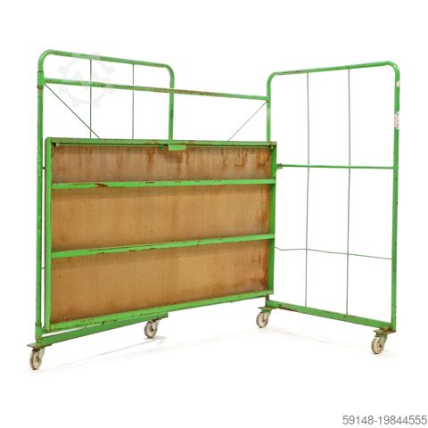 Б/у транспортные тележки для мебели L-Gestell, штабелируемые, Д: 1950, Ш: 1150, В: 1880 (мм). Kruizinga 98-2186GB