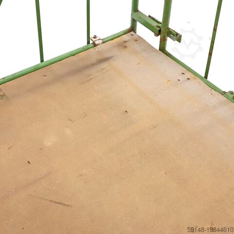 Б/у тележки для перевозки мебели с L-образной рамой, штабелируемые и вложимые, Д: 1800, Ш: 1500, В: Kruizinga 98-6675GB