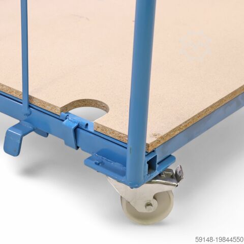 Б/у тележки для транспортировки мебели, L-образная рама, штабелируемые и вложимые, Д: 2000, Ш: 1150, Kruizinga 7090.201118GB