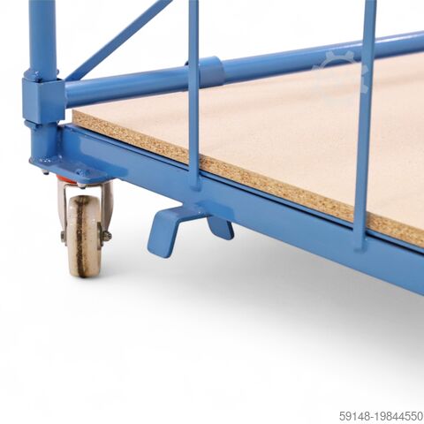 Б/у тележки для транспортировки мебели, L-образная рама, штабелируемые и вложимые, Д: 2000, Ш: 1150, Kruizinga 7090.201118GB