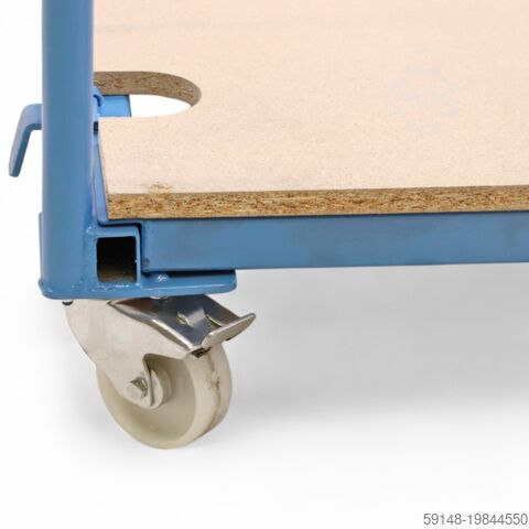 Б/у тележки для транспортировки мебели, L-образная рама, штабелируемые и вложимые, Д: 2000, Ш: 1150, Kruizinga 7090.201118GB