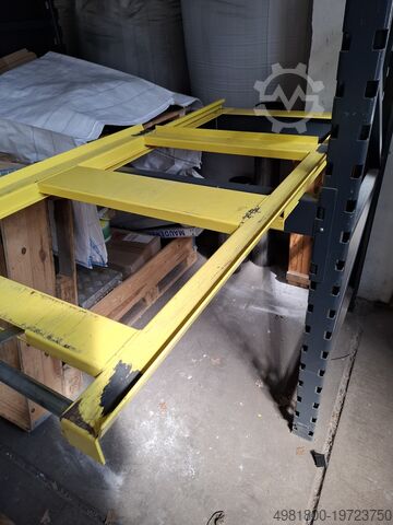 Выдвижная полка для поддонов для стеллажей для тяжелых грузов выдвижная  