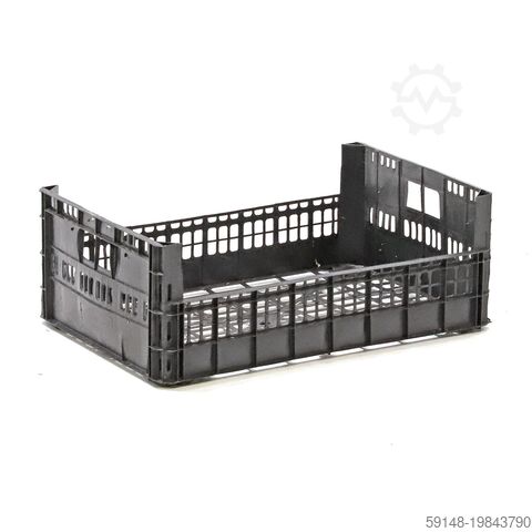 Б/у европластиковые контейнеры с перфорированными стенками и дном, Д: 590, Ш: 400, В: 220 (мм). 25 л Kruizinga 98-7327GB-PAL