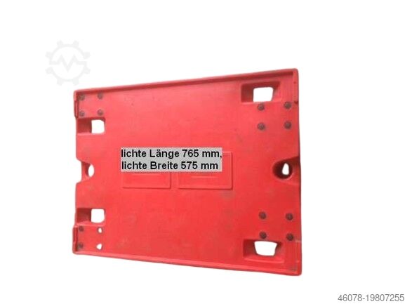 Транспортная тележка, тележка на колесах, подвижное основание, тележка Linpac 150 St.| pcs. 800x600x200 mm (LxBxH)