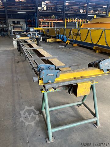 2 потолочных крана 6800 мм х 1600 кг Jamach 2x onderhangkraan 6.800mm x 1.6t