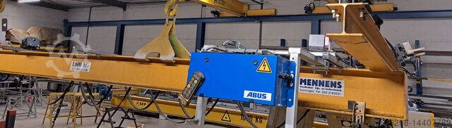 Мостовой кран 6 813 мм x 1,6 т Mennens/Verline 4x onderhangkraan 6.813mm x 1.6t