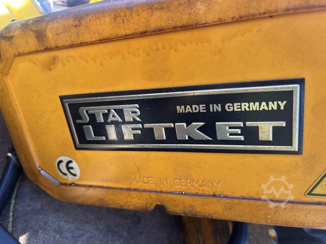 кран с стрелой VETTER L-632 +Wciągnik elektryczny 650kg 