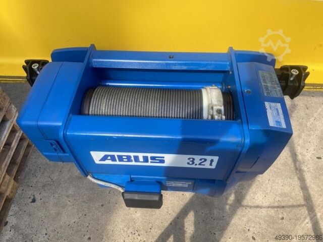 Настенный поворотный кран с тельфером, поворотным приводом и кошкой, не колонный поворотный кран. ABUS VW (3200kg x 6250mm) + GM 800