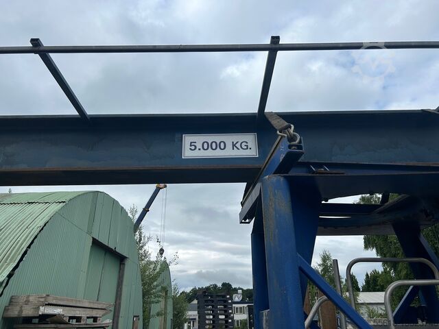 мостовой кран Bovenloop kraan enkelligger 5000kg 14580 Demag