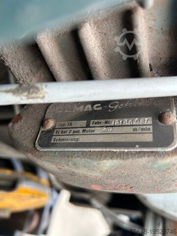 мостовой кран Bovenloop kraan enkelligger 5000kg 14580 Demag