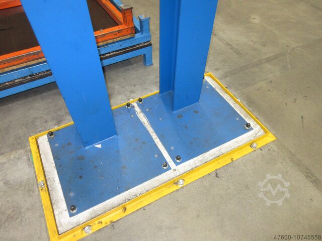 Навес для крана Крытый кран Крановая полоса ABUS - Portalkran EHB 250KG Kettenzug EHB 8x4,8m 1x 250Kg mit Kragarm Stützen